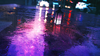 Lamp And Mirror , artist, artwork, digital-art, pixiv HD wallpaper