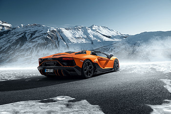 2023 Lamborghini Aventador LP780-4 Ultimae roadster by Novitec, vehicle, Lamborghini Aventador LP 780-4 Ultimae HD wallpaper