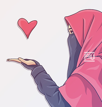 Instagram Islamic Couple Cartoon Dp, Anime Muslim Couple HD phone wallpaper