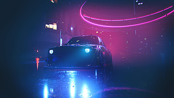 Bmw M3 Neon Lights Nfs Heat, need-for-speed-heat, need-for-speed, bmw-m3, bmw, games, behance HD wallpaper