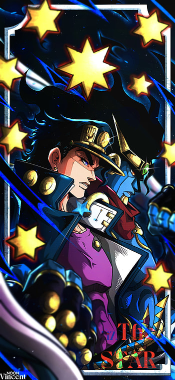 Star Platinum: Jotaro Kujo — Mobile, Anime, Jojo's Bizarre Adventure, Jotaro Kujo HD phone wallpaper