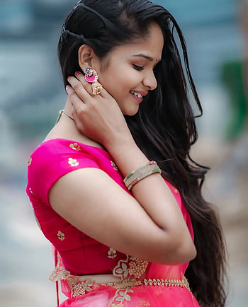 Nitya, eye, hair, omg girl HD phone wallpaper