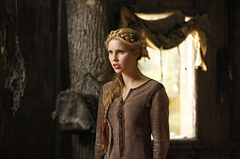 Claire Holt, blonde, long hair, actress HD wallpaper