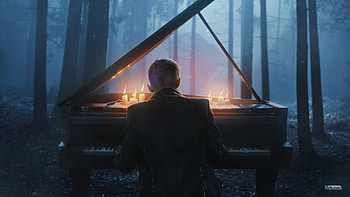 Forest Music, forest, music, nature, deviantart HD wallpaper