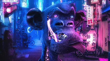 Bored Ape Yacht Club Scifi, scifi, artist, artwork, digital-art HD wallpaper