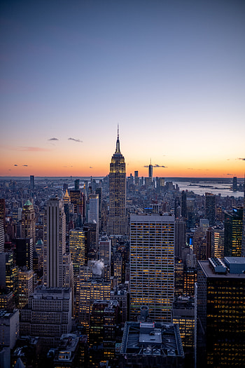Cities, Building, Horizon, Megalopolis, Megapolis, Urban Landscape, Cityscape, Built Up HD phone wallpaper