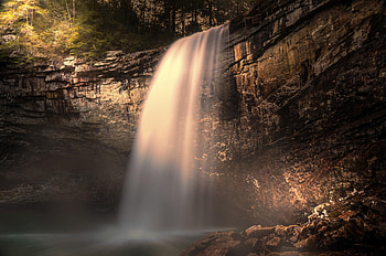 Waterfall 2, waterfall, nature HD wallpaper