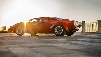 1981 Lamborghini Countach LP400 S, Coupe, V12, car HD wallpaper