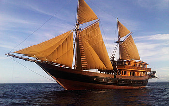 Sky, Sea, Miscellanea, Miscellaneous, Sail, Sails, Ship HD wallpaper