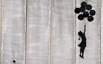Balloon Girl, Banksy HD wallpaper