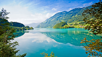 Lagoon landscapes, Beautiful lakes, Nature's wonders, Tranquil waters HD wallpaper