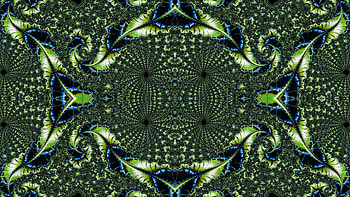 Trippy Psychedelic Fractal, trippy, psychedelic, aesthetic, pattern, Abstract, fractal HD wallpaper
