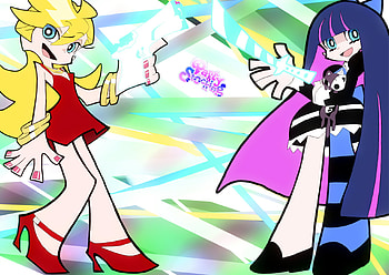 Panty and Stocking with Garterbelt, garterbelt, stocking, anime, panty HD wallpaper