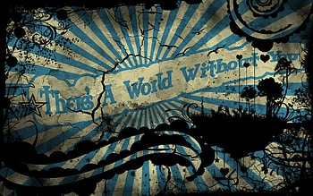 A World Without You, blue, stripes, the rasmus, typography, text, vector, theres a world without you HD wallpaper