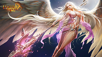 League of Angels, Fortuna , Ethereal games, Serene landscapes HD wallpaper