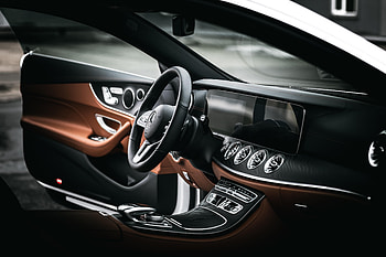 Cars, Car, Mercedes, Steering Wheel, Rudder, Salon, Mercedes E200 HD wallpaper