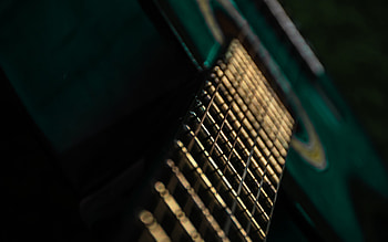 golden guitar strings, guitar, guitar strings, guitar playing, musical instruments, strings HD wallpaper