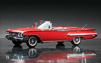 1960 Chevy Impala, 1960, impala, red, cars HD wallpaper