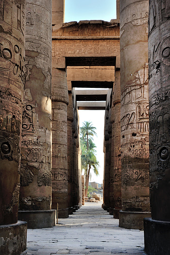 Columns of Ancient Egypt, History HD phone wallpaper