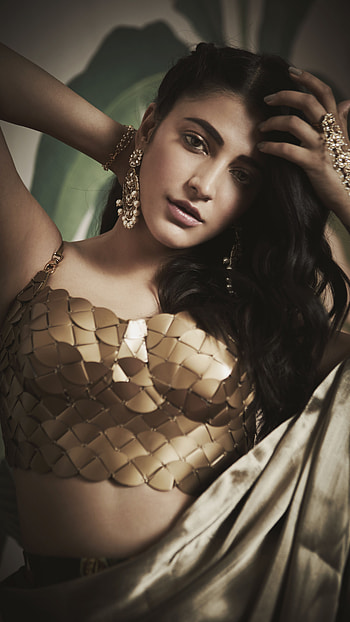 Shruti Hassan, multilingual actress, beautiful HD phone wallpaper