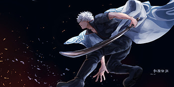 Gintoki Sakata, Silver-haired samurai, Comedic protagonist, Anime HD wallpaper