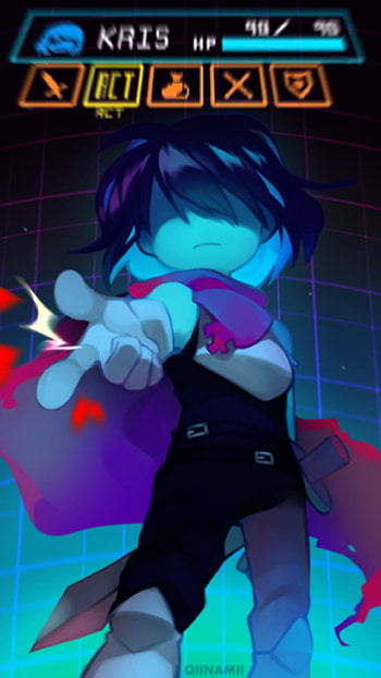 Kris, Deltarune, Toby Fox, Kris Deltarune HD phone wallpaper