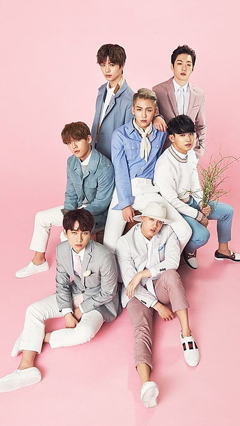 Bts Group , Pink, Background, bts HD phone wallpaper