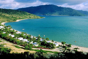 Hayman Island, island, houses, ocean, Australia HD wallpaper