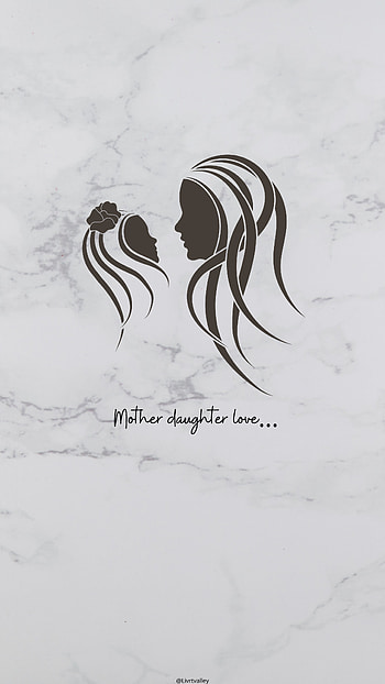 Mother daughter, momdaughterlove, motherdaughter HD phone wallpaper