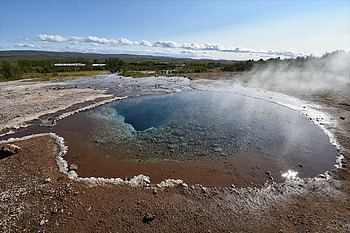Powerful hot spring, Geocache of the Week, Official Blog, Geysir HD wallpaper