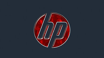 HP, blue, glass, didis HD wallpaper
