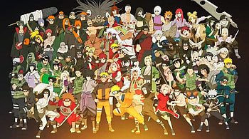 naruto!!. naruto, Naruto Shippuden All Characters HD wallpaper
