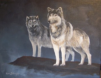 Painted Wolves, wolves, painted, animals, nature, wolf HD wallpaper