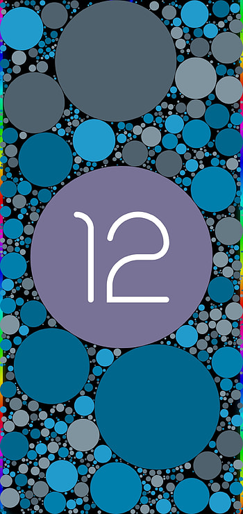 Droid 12, Circles, , Tech, , Round, Twelve, Android HD phone wallpaper