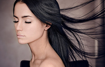 Brunette, model, models, hair, woman HD wallpaper
