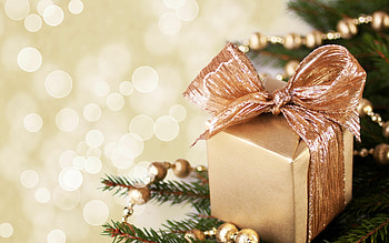 Bow, Christmas Gifts HD wallpaper