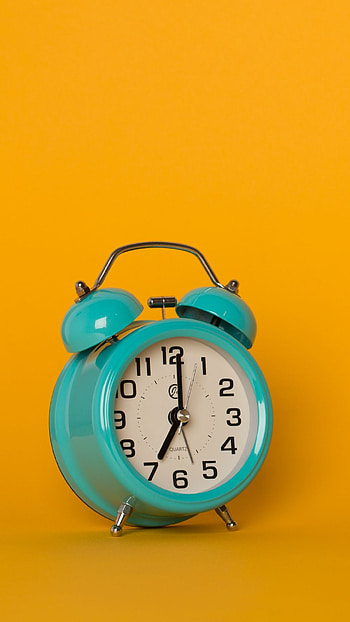 Morsy, alarm clock, electric blue HD phone wallpaper