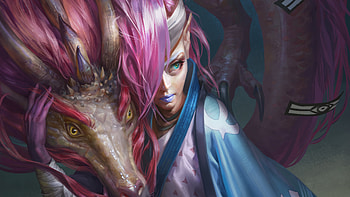 Its Mine , dragon, warrior, artist, artwork, digital-art, deviantart HD wallpaper