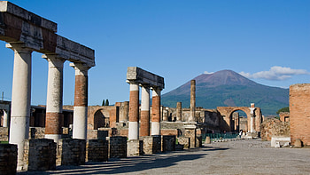 Pompeii, Capri island, Day trip HD wallpaper