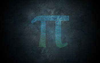 Pie, blue, cool, numbers HD wallpaper