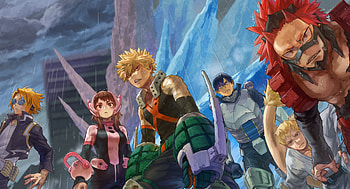 My Hero Academia – Epic Anime Heroes Unite in Action, Anime, My Hero Academia HD wallpaper