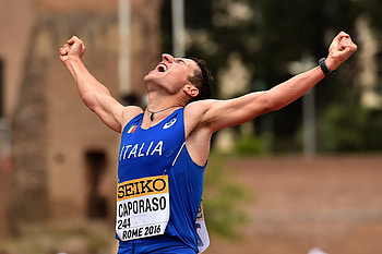 Teodorico Caporaso, Racewalking HD wallpaper