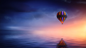 Air Sports, Landscape hot air, Balloon HD wallpaper