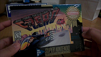 Super Nintendo SNES Game Unboxing - Factory Sealed F-Zero (1994) [] - YouTube HD wallpaper