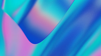 Colorful, blue-pink gradient, abstract art HD wallpaper
