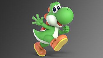 Yoshi Super Smash Bros Ultimate, super-smash-bros-ultimate, 2018-games, games HD wallpaper