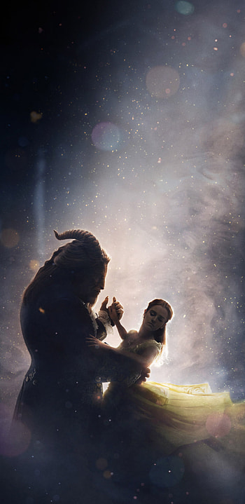 2017 Beauty and the Beast, Emma Watson, Samsung Galaxy Note 9 HD phone wallpaper