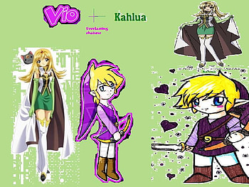 Vio Kahula, kahula, everlasting shadow, memolette, galaxy angel, video games, zelda, vio HD wallpaper