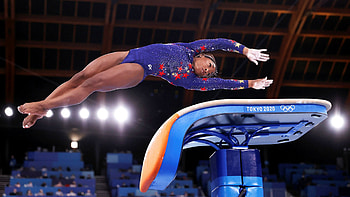 Simone Biles, Greatest Gymnast HD wallpaper