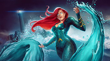 Mera Ruler Of Atlantis, mera, superheroes, artwork, artist, art, digital-art, artstation HD wallpaper